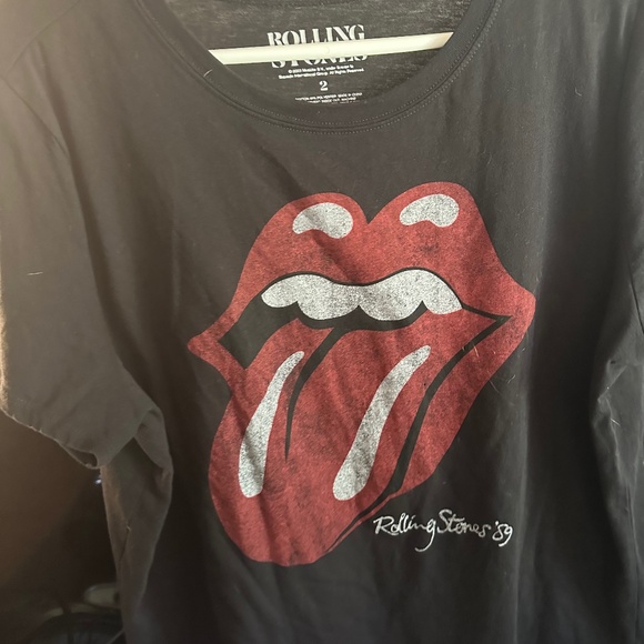 torrid Tops - Rolling Stones torrid tshirt  size 2